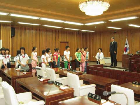 한 일 중학생 홈스테이 교류0