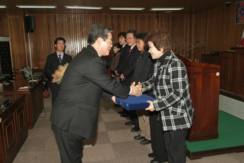 합천군의회 2005년도 종무식0