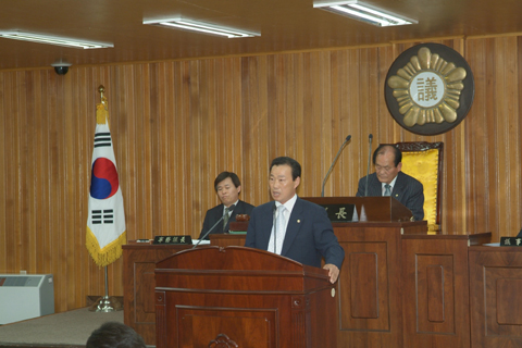 제140회 임시회 제1차 본회의에서 문을주의원의 3분발언0