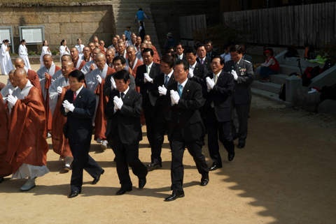 성화 채화를 위한 탑돌이의식0