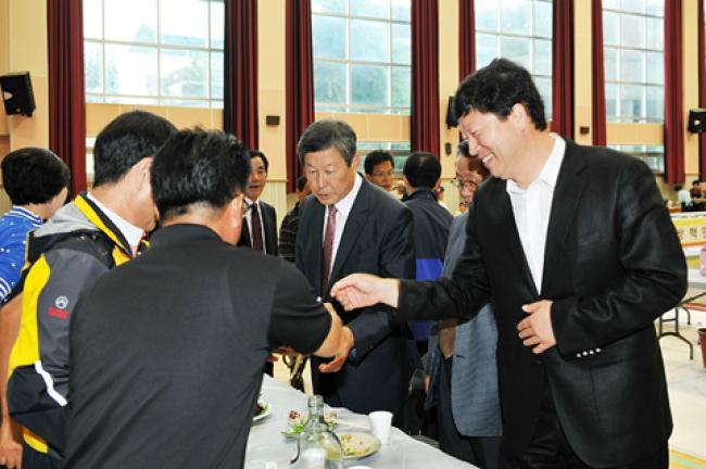 제29회 대야문화제 제4회 청정합천 농특산물 요리경연대회 관람 격려0