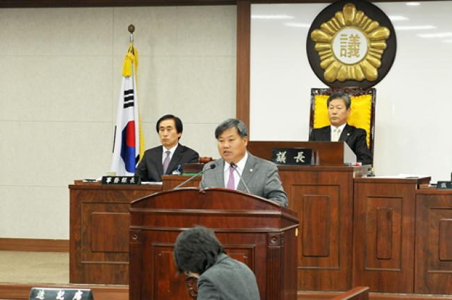 제188회 임시회 1차 본회의에서 결의문 제안설명1