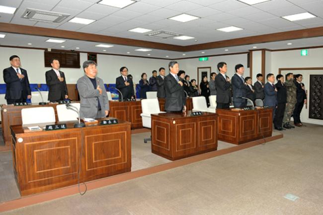 2014년도 합천군의회 시무식0