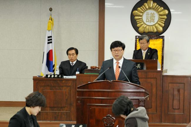 제189회 제2차 정례회 군정에 관한 질문0