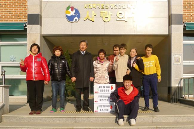 2014 설맞이 복지시설 위로방문3