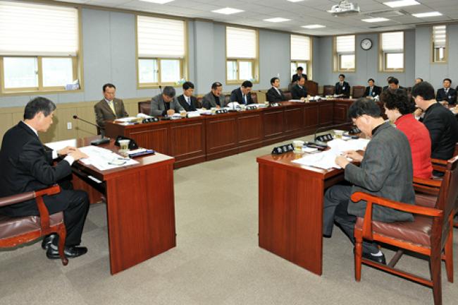 2월 첫째 주 의원정례간담회 개최2