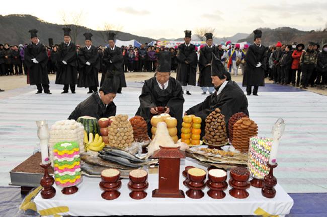 2014년 안녕 기원 정월대보름 달집태우기 3