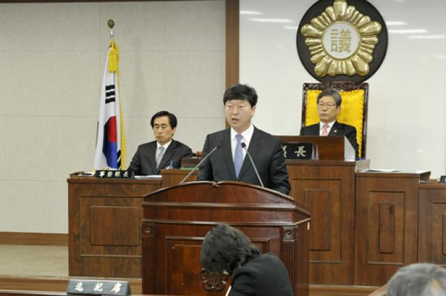 제191회 임시회 개회식 및 1차 본회의 개의1