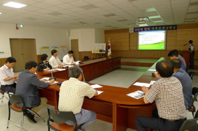 동부지역 구제역 차단방역초소 방문4