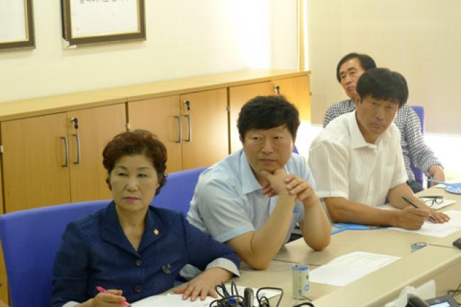 합천군의회 의원 현장방문(2014.8.22)2