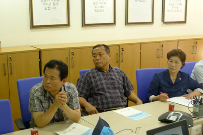 합천군의회 의원 현장방문(2014.8.22)2