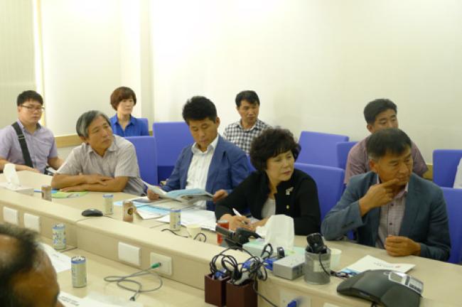 합천군의회 의원 현장방문(2014.8.22)2