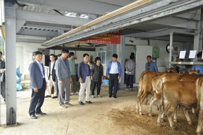 합천전자경매시장 격려 방문1