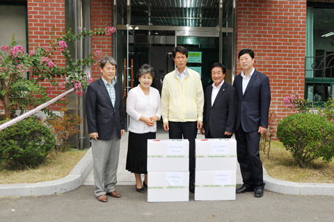 원폭피해자복지회관 추석명절 방문위로0