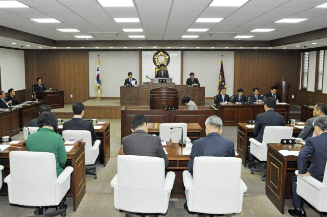 제208회 임시회 제1차 본회의1