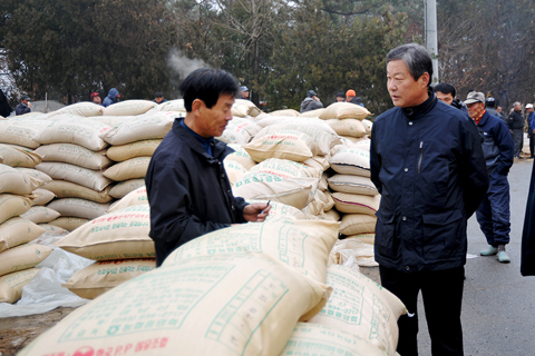 청덕면 앙진 추곡수매현장 방문1