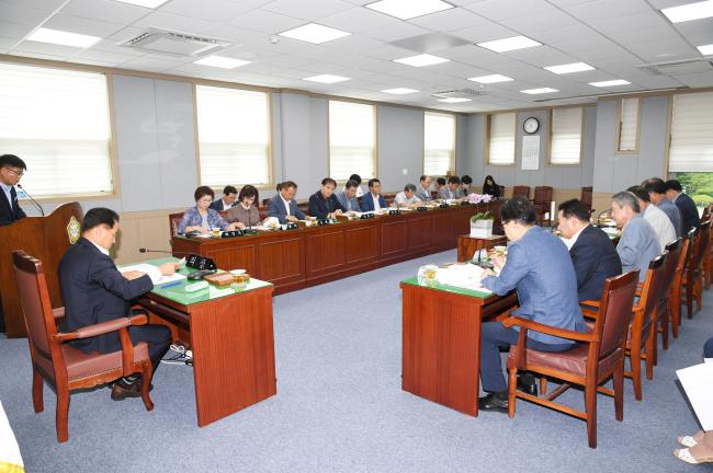 관내 농협조합장과의 간담회1