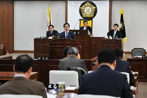 제183회 임시회 개회식 및 1차 본회의1