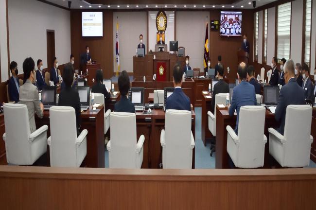 제265회 임시회 1차본회의 개회0