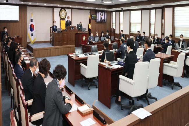 제269회 제2차 정례회 제1차 본회의0