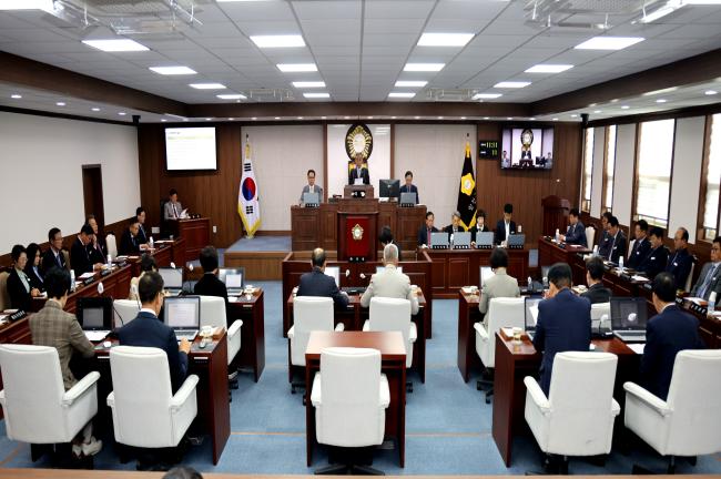 제271회 합천군의회 임시회 제1차 본회의1