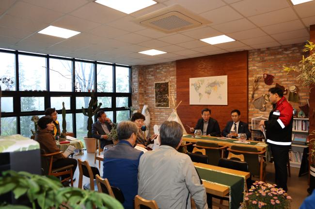 황매산 철쭉제 행사장 사전방문1