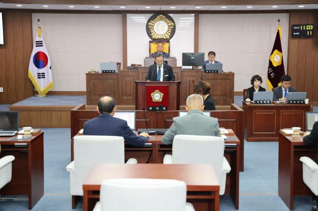 제274회 임시회 제1차 본회의1