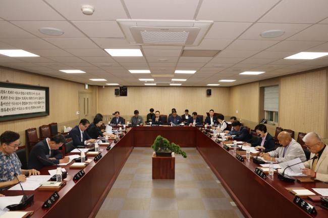 9월 첫번째 의원정례간담회 개최1