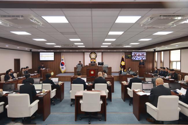 제296회 임시회 제1차 본회의1