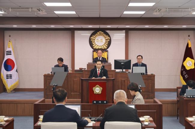 제296회 임시회 제1차 본회의2