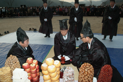 보름 달집놀이0