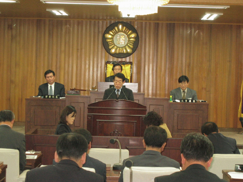 심의조군수 제110회 임시회 군정질문에 대한 답변0