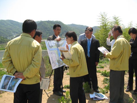 제154회 임시회 현장확인특별위원회 활동(정양늪 생태공원조성사업현장)0
