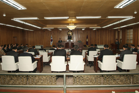 제128회 합천군의회 임시회 제1차 본회의