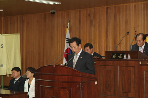 제131회 임시회 김종덕부의장 당선수락인사