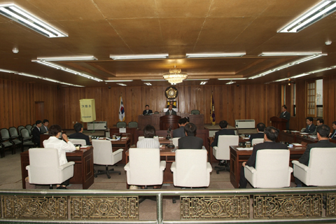 제131회 임시회 김학구 운영위원장 당선수락인사