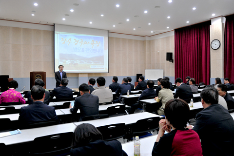장수군의회 방문