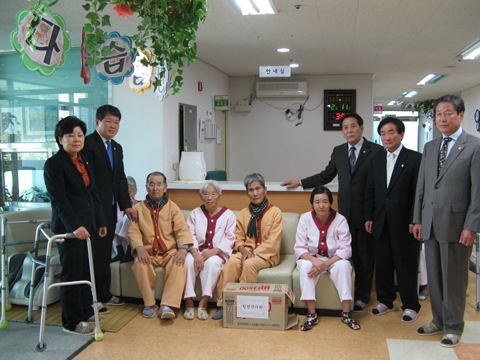 초계군립노인전문요양원 방문