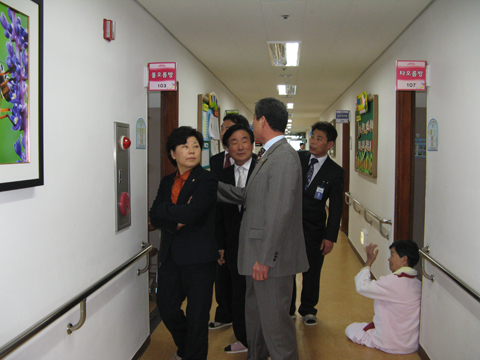 복지행정위원 초계군립노인요양원 방문