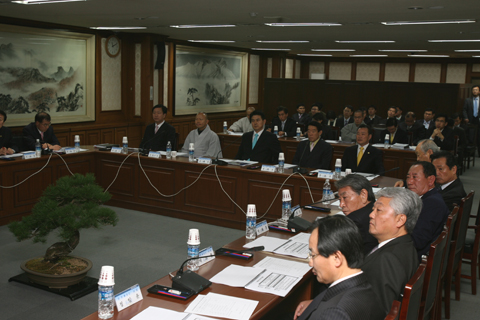 대장경천년엑스포 관련 도청 방문